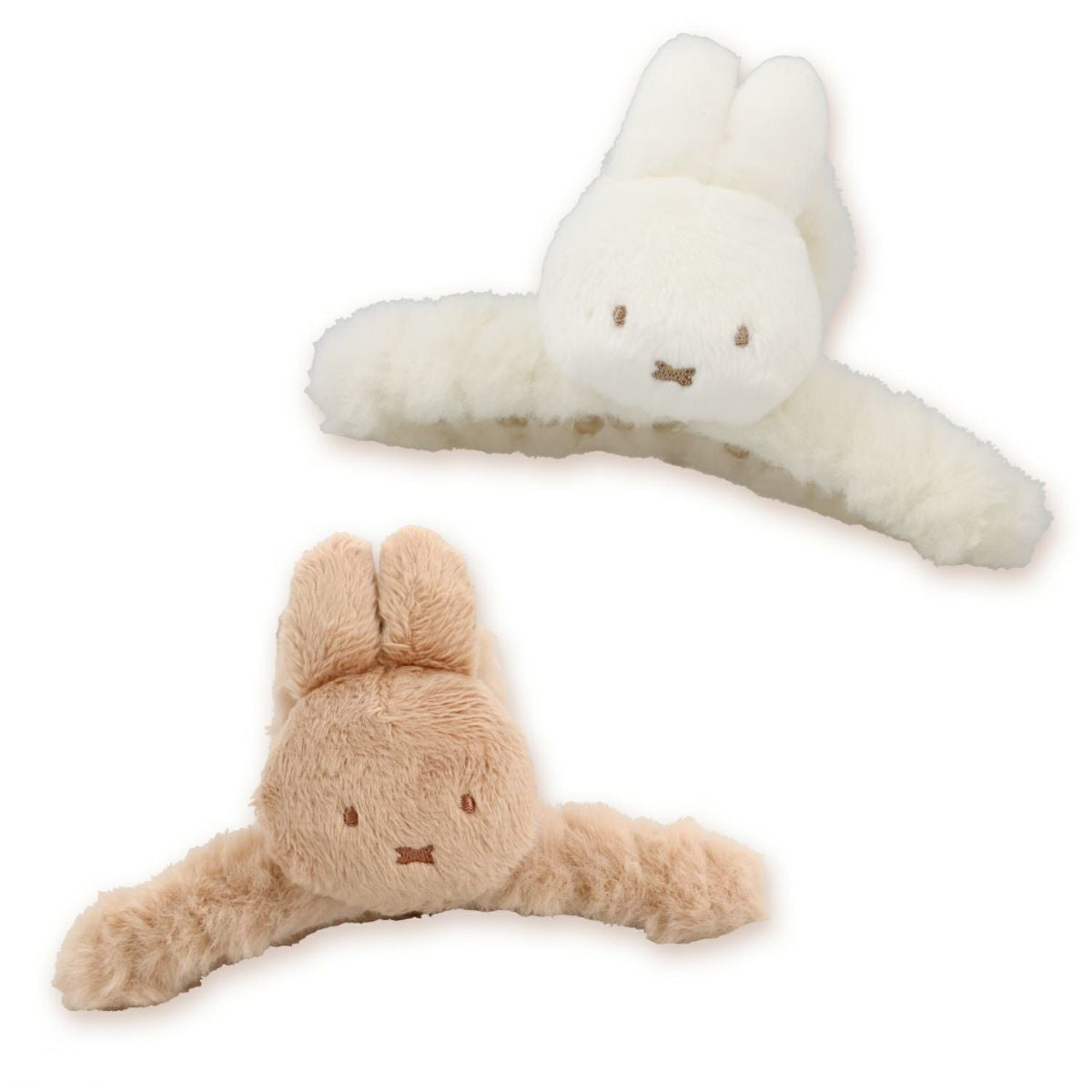 Miffy Faux Fur Hair Clip – zillymonkey