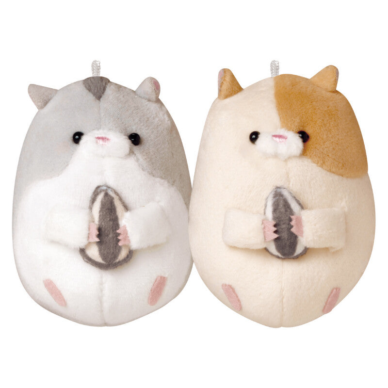 Duel Hamster Magnet Keychain
