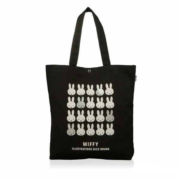 みぃ Miffy Face Cotton Tote Bag | zillymonkey