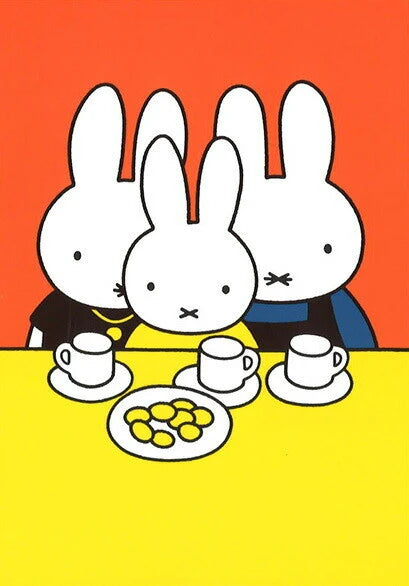 Miffy Postcard - Snack Time – zillymonkey