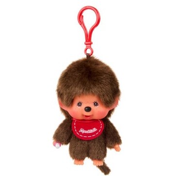 Monchhichi Boy Big Head Clip Charm Keychain – zillymonkey