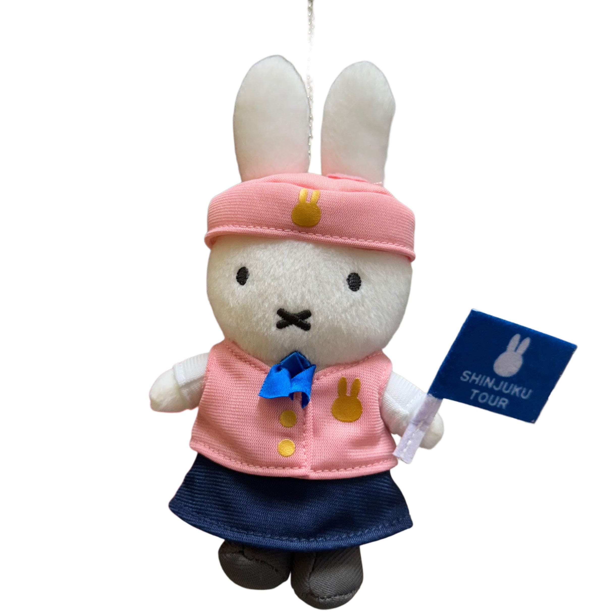 Miffy Shinjuku Tour Plush Bag Charm - Shinjuku Japan Exclusive