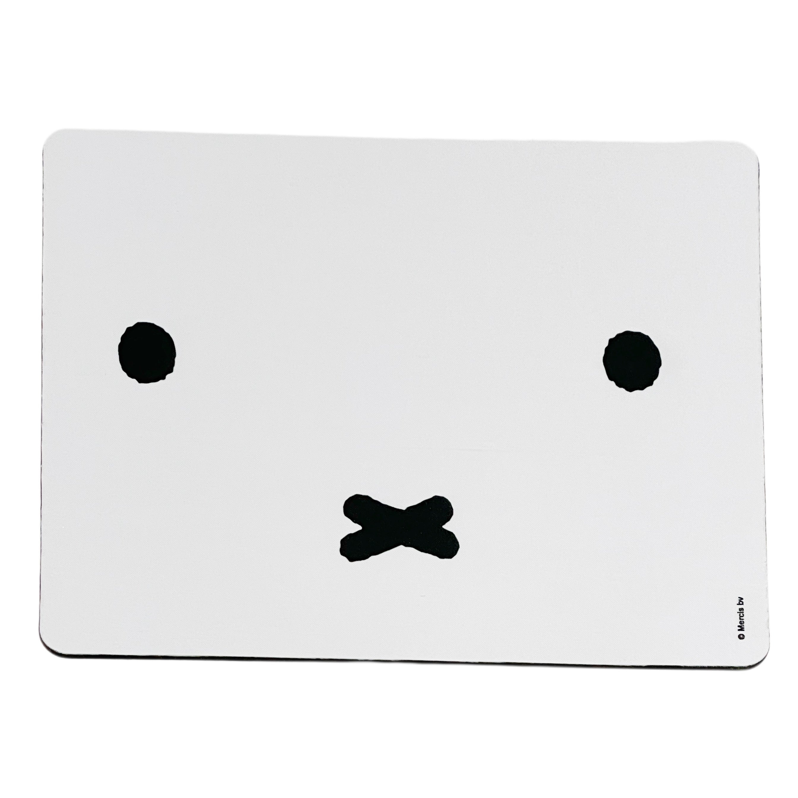Japan Miffy Square Memo - Miffy 70th Anniversary Gold White