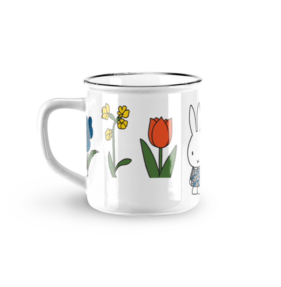 Miffy Flowers Mug – zillymonkey