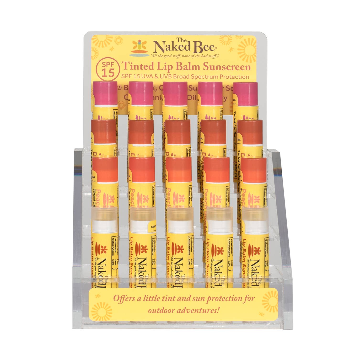 The Naked Bee Grapefruit Honey USDA Organic Lip Balm | zillymonkey
