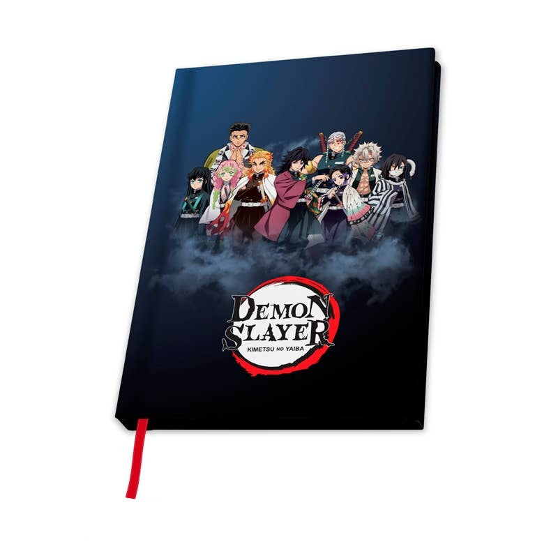 Demon Slayer Pillars Hardcover Notebook – zillymonkey