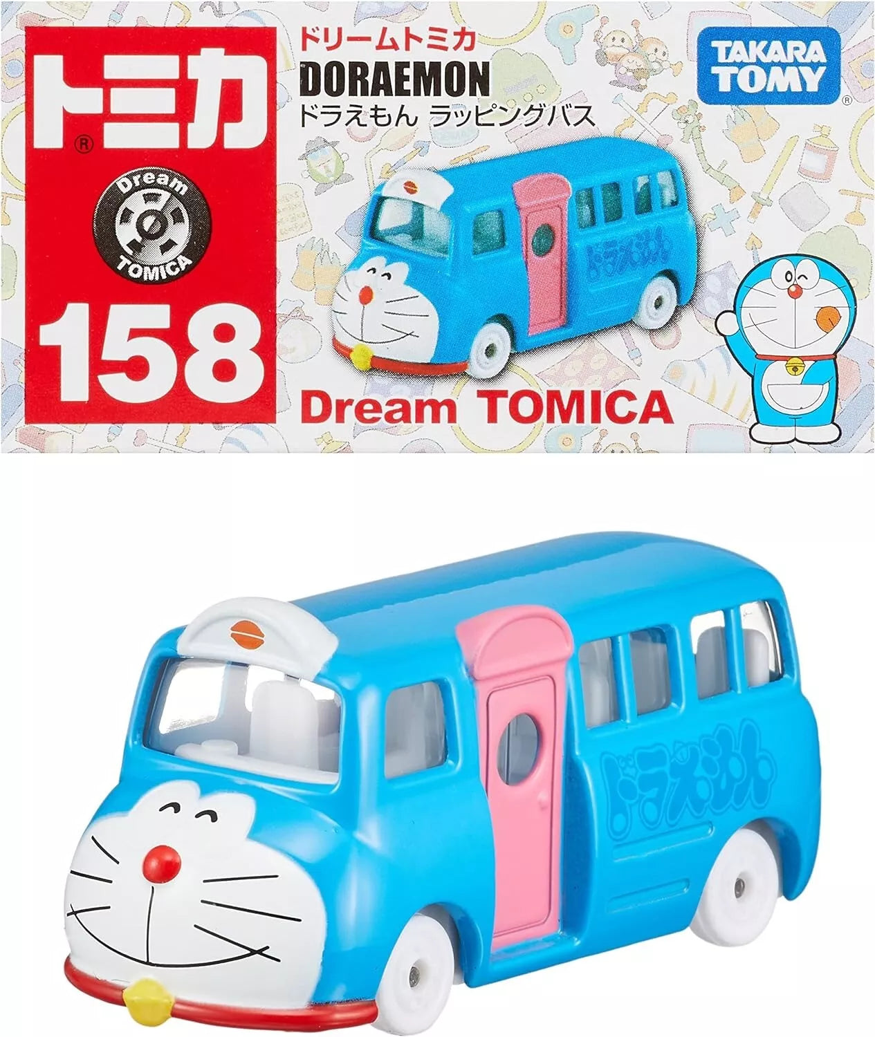 Dream Tomica Mini Car - Doraemon Bus No.158 – zillymonkey