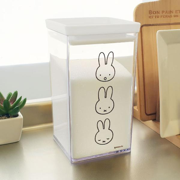 Miffy Stackable Cannister with Miffy Face Medium – zillymonkey