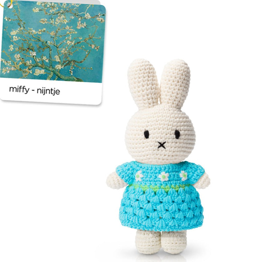 Miffy Van Gogh Almond Blossom Drape Dress Just Dutch | zillymonkey