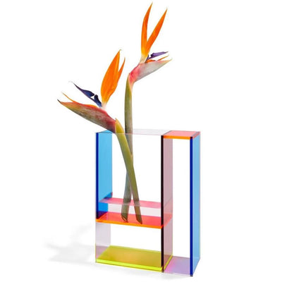 Neon Mondri Vase by MoMA