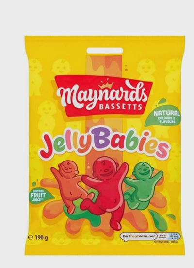 Maynards Bassetts Jelly Babies 130g