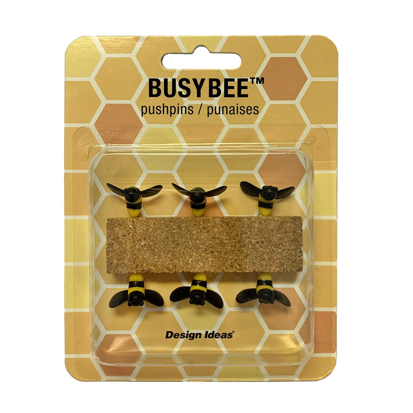 Busy Bee Pushpins Set by Design Ideas