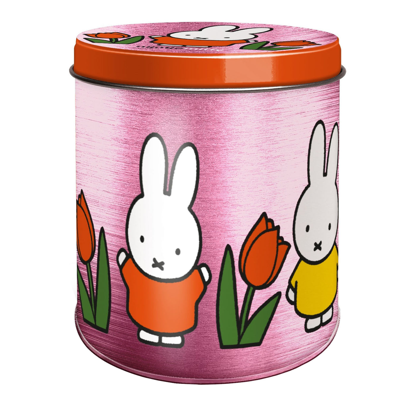 Miffy Tulips Cookie Tin Container