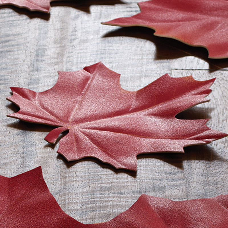 Cranbrook Maple Leaf Coasters (Set of 4)