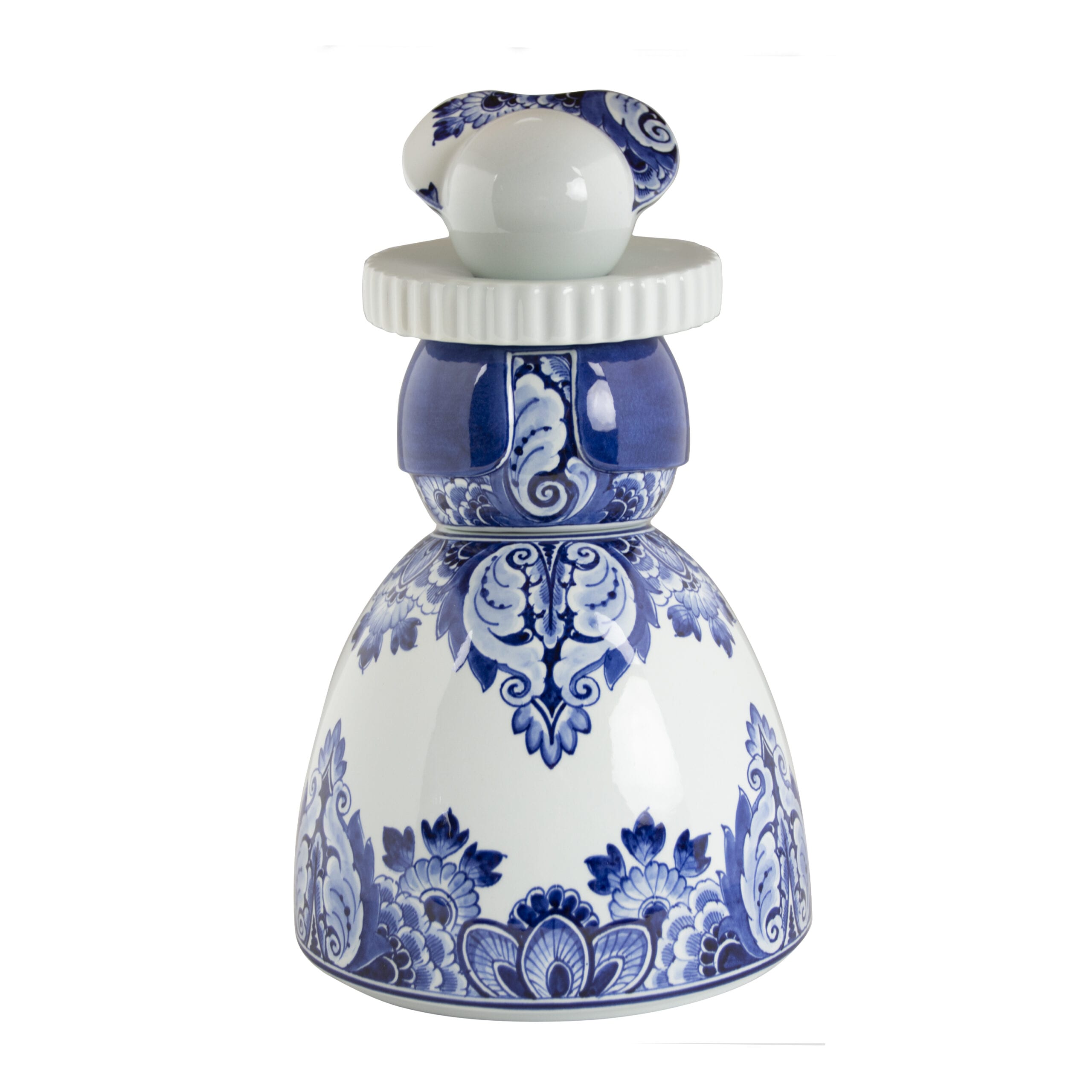 【美品】ロイヤルデルフト＊オランダ＊プラウドメアリー Royal Delft Proud Mary Flower Figurine Hand-Painted | zillymonkey