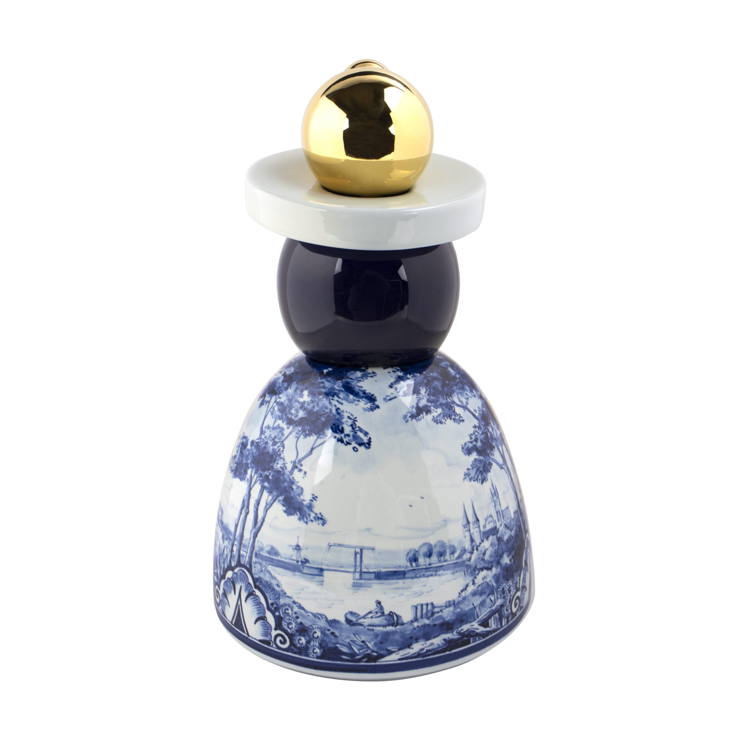Royal Delft Proud Mary Landscape Figurine Hand-Painted | zillymonkey