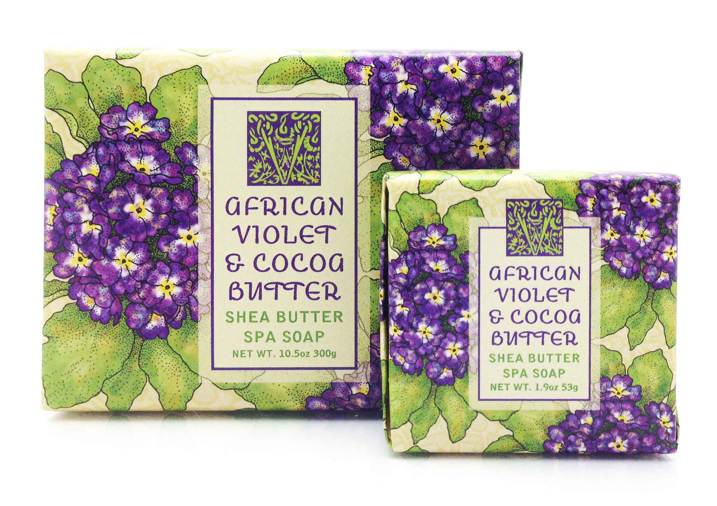 African Violet & Cocoa Butter Soap by Greenwich Bay Trading Co