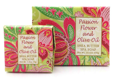 Passion Flower & Olive Oil Shea Butter Soap Bar