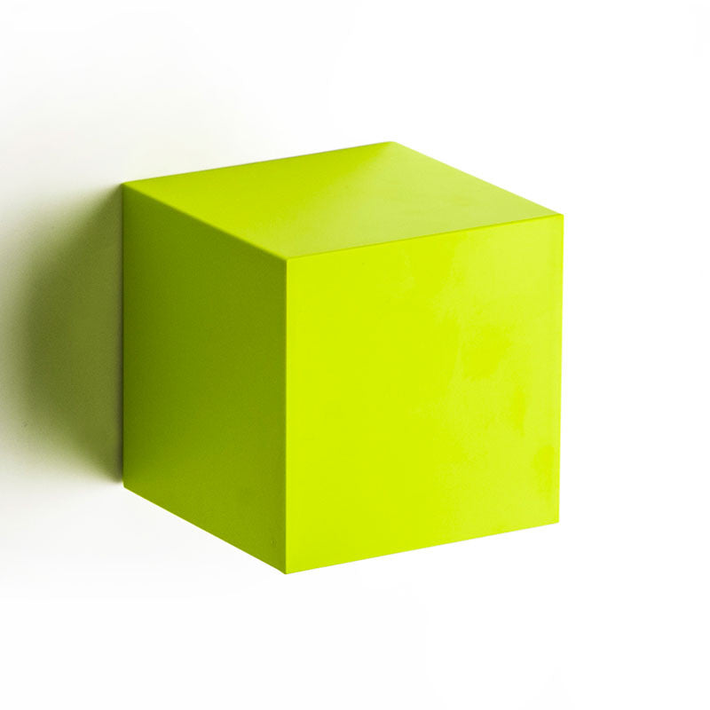 Pixel Cube Green by Qualy