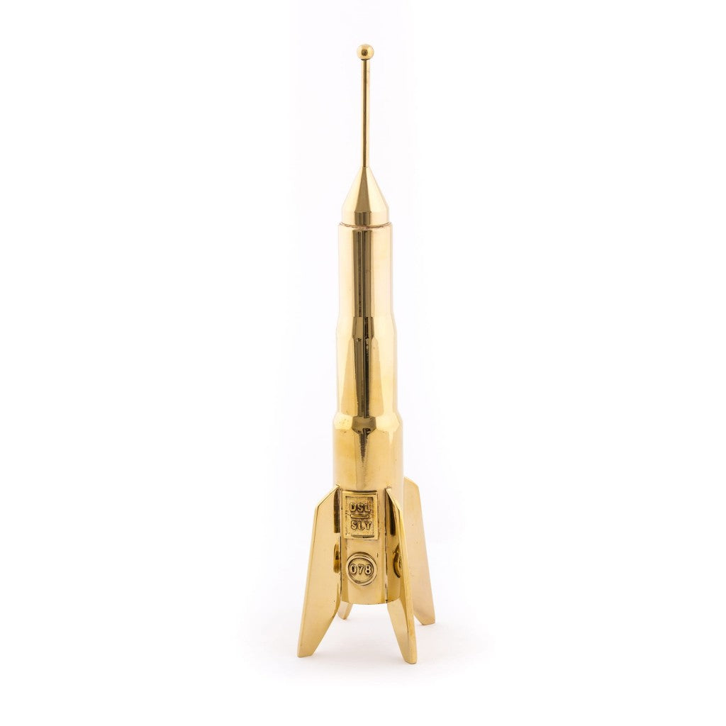 Lunar Hard Rocket Candle Holder by Diesel Living with Seletti