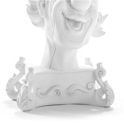 Burlesque Clown Chandelier Candle Holder White by Seletti