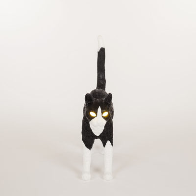 Jobby The Cat Rechargeable Lamp (Black & White)