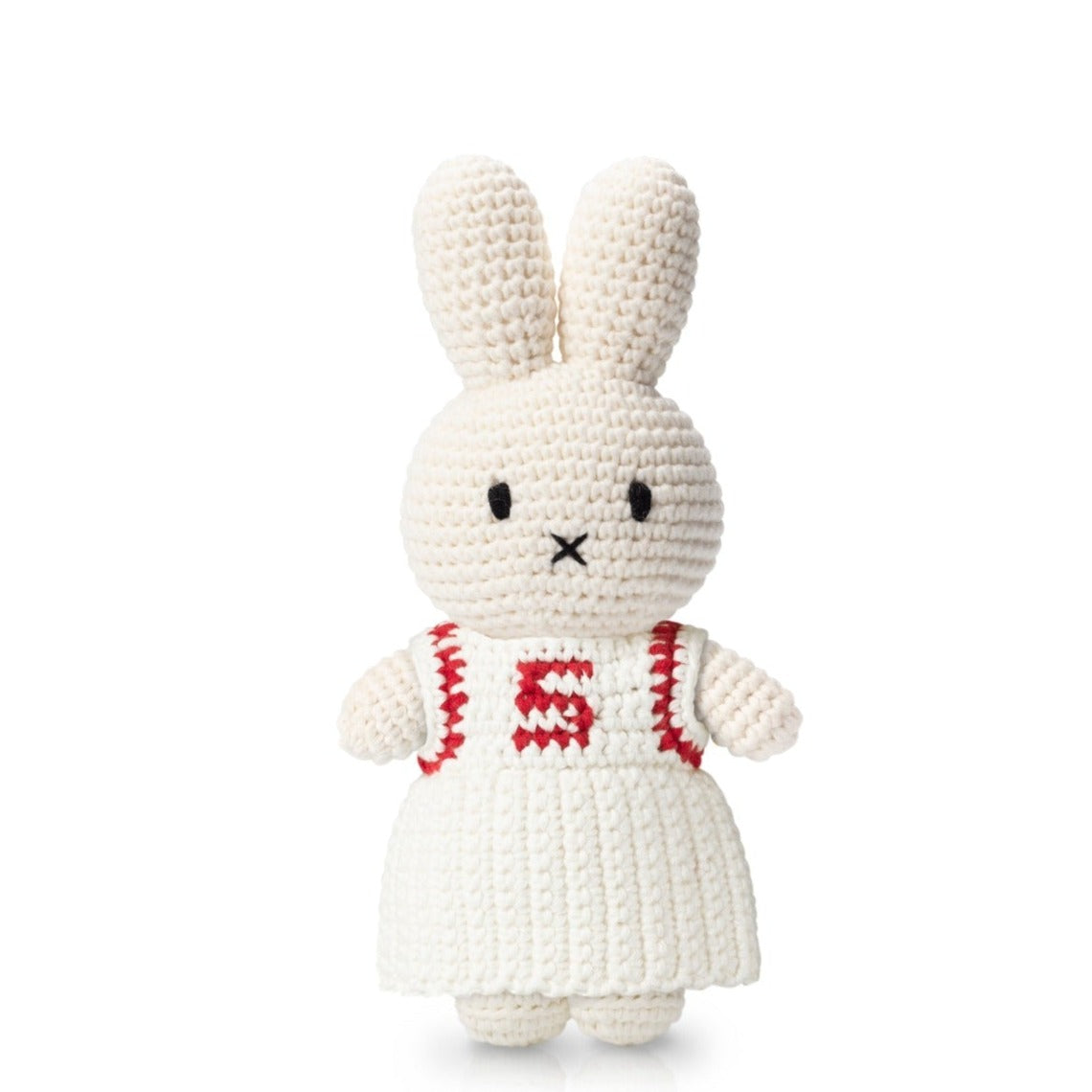 Crocheted Miffy in Baseball Dress Just Dutch | zillymonkey