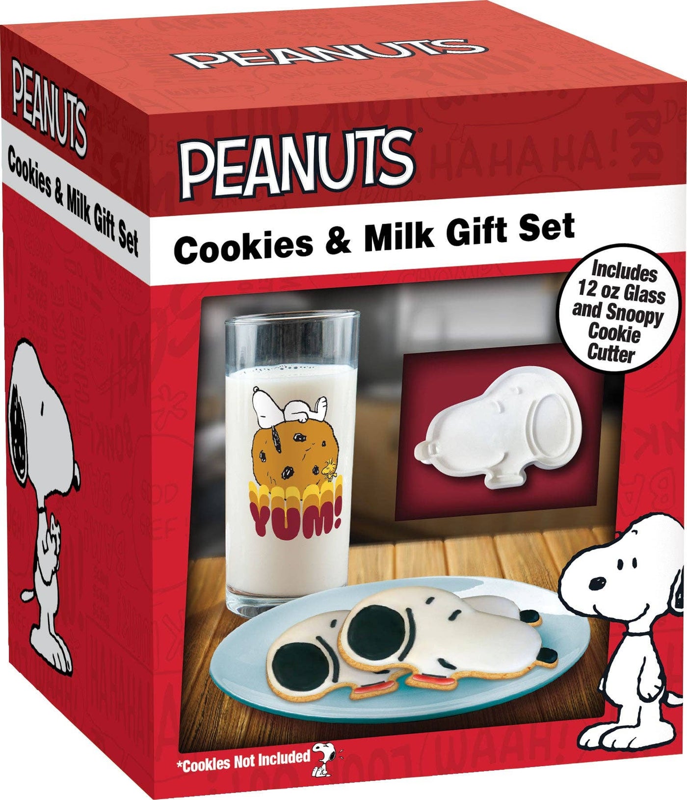 Peanuts Snoopy Cookies & Milk Gift Set