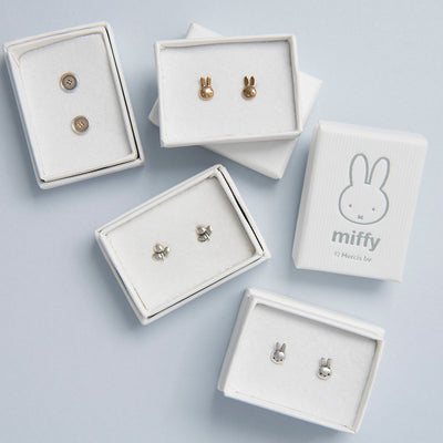 Miffy Mini Head Studs Earrings Sterling Silver