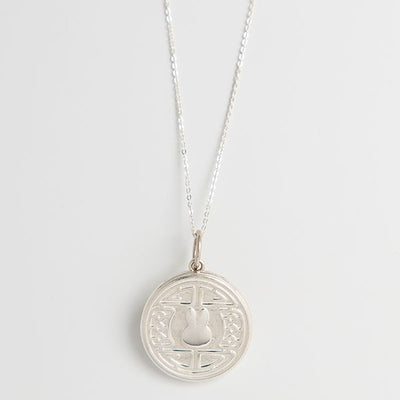 Miffy New Year Medallion Necklace Sterling Silver