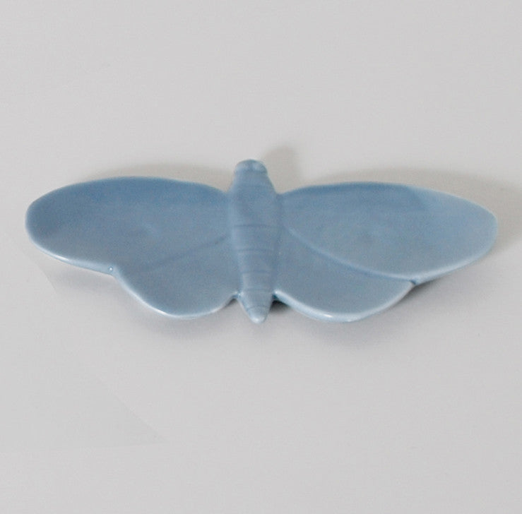 Moth to Flame Blue Moth Trinket Dish