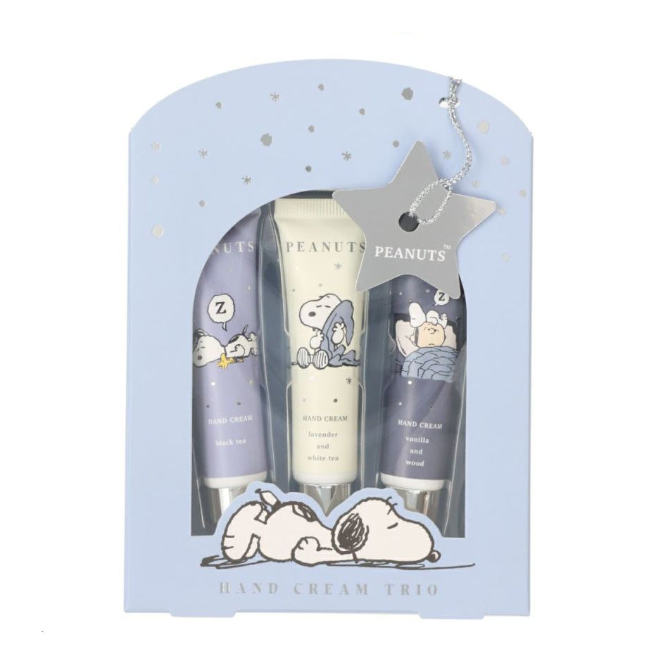 Peanuts Snoopy Hand Cream Trio Set