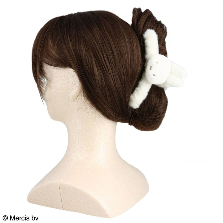 Miffy Faux Fur Hair Clip – zillymonkey