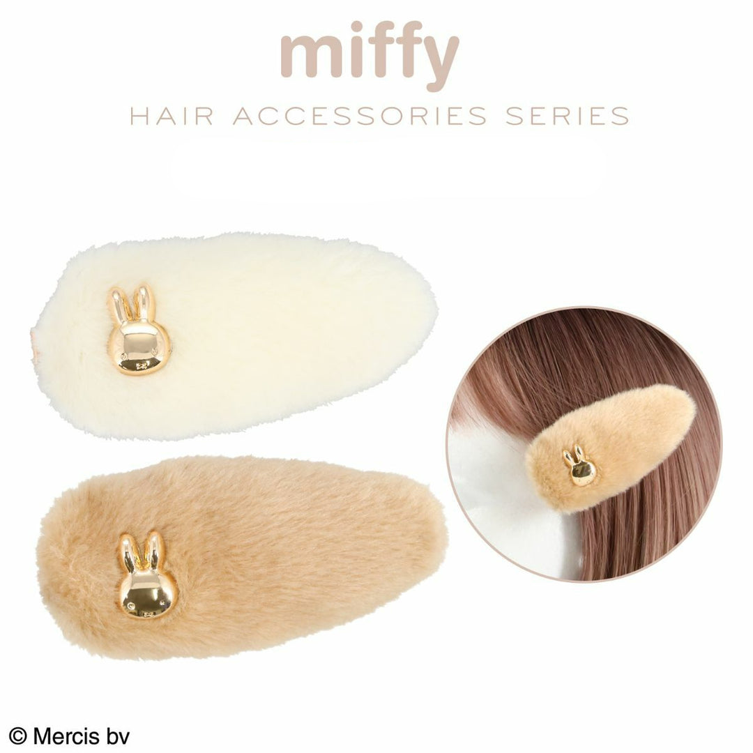 Miffy Faux Fur Bang Hair Clip – zillymonkey