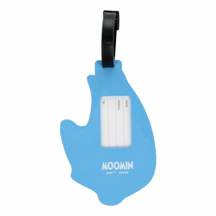 Moomin Reading Rubber Luggage Tag