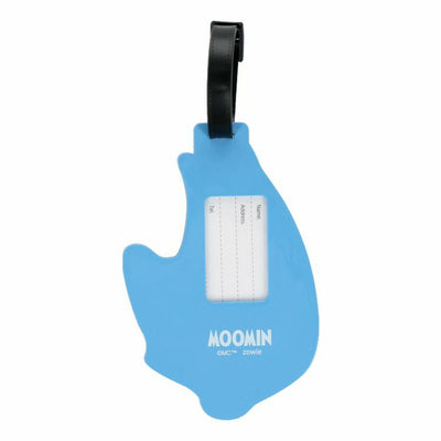 Moomin Reading Rubber Luggage Tag