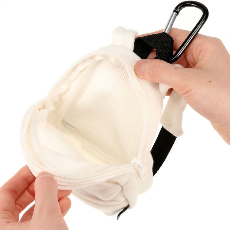 Miffy Mini Backpack Pouch Keychain - White