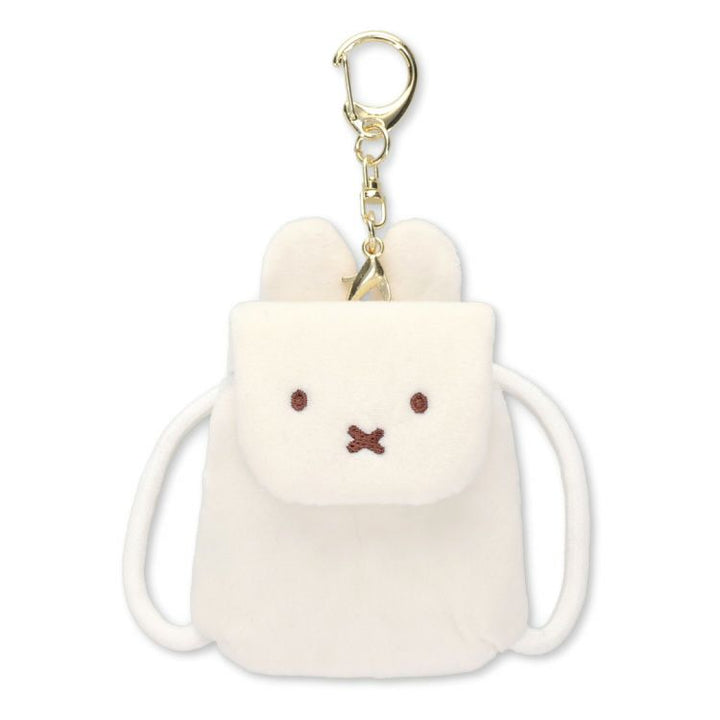 cute mini backpack keychain with Charms Light Pink Designed to hold female smaller items Miffy / Boris Mini Backpack