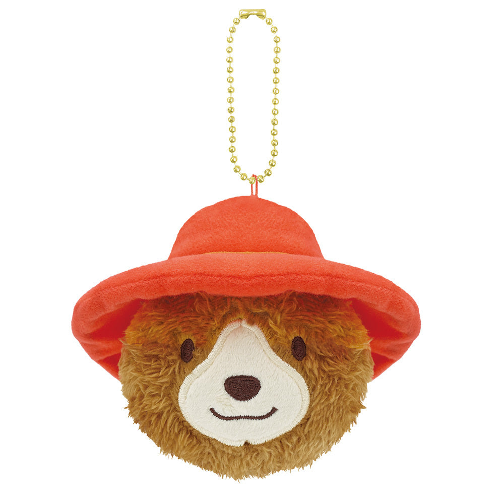 Paddington Bear Face Bag Charm Keychain