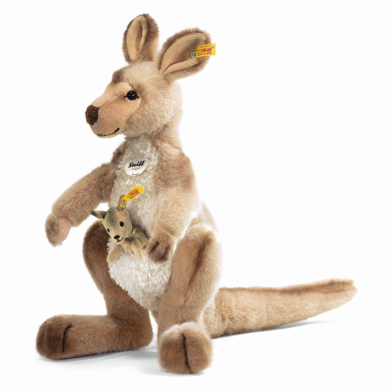 Kango Kangaroo With Baby Plush, 16"