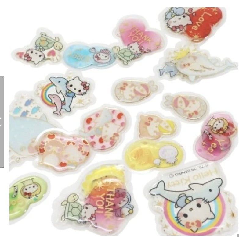 Hello Kitty Friends of the Sea Puffy Stickers