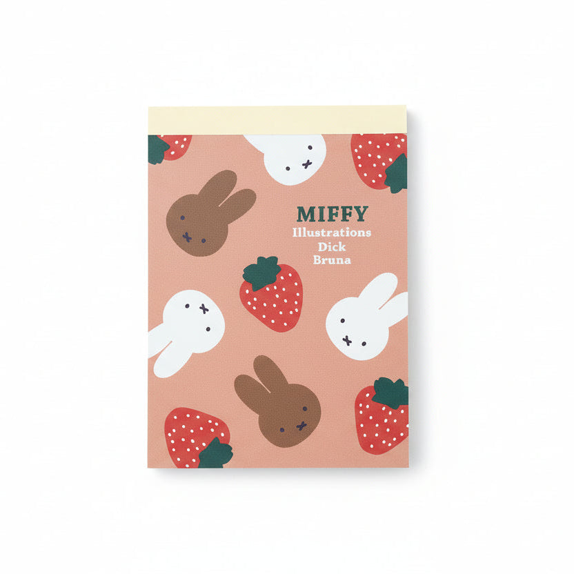 Miffy Mini Notepad - Strawberry – zillymonkey