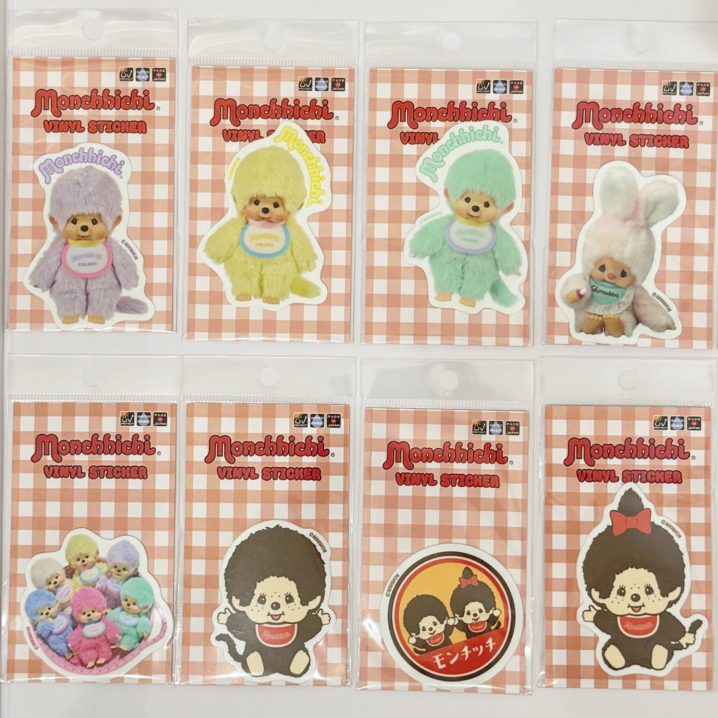 Monchhichi Vinyl Sticker