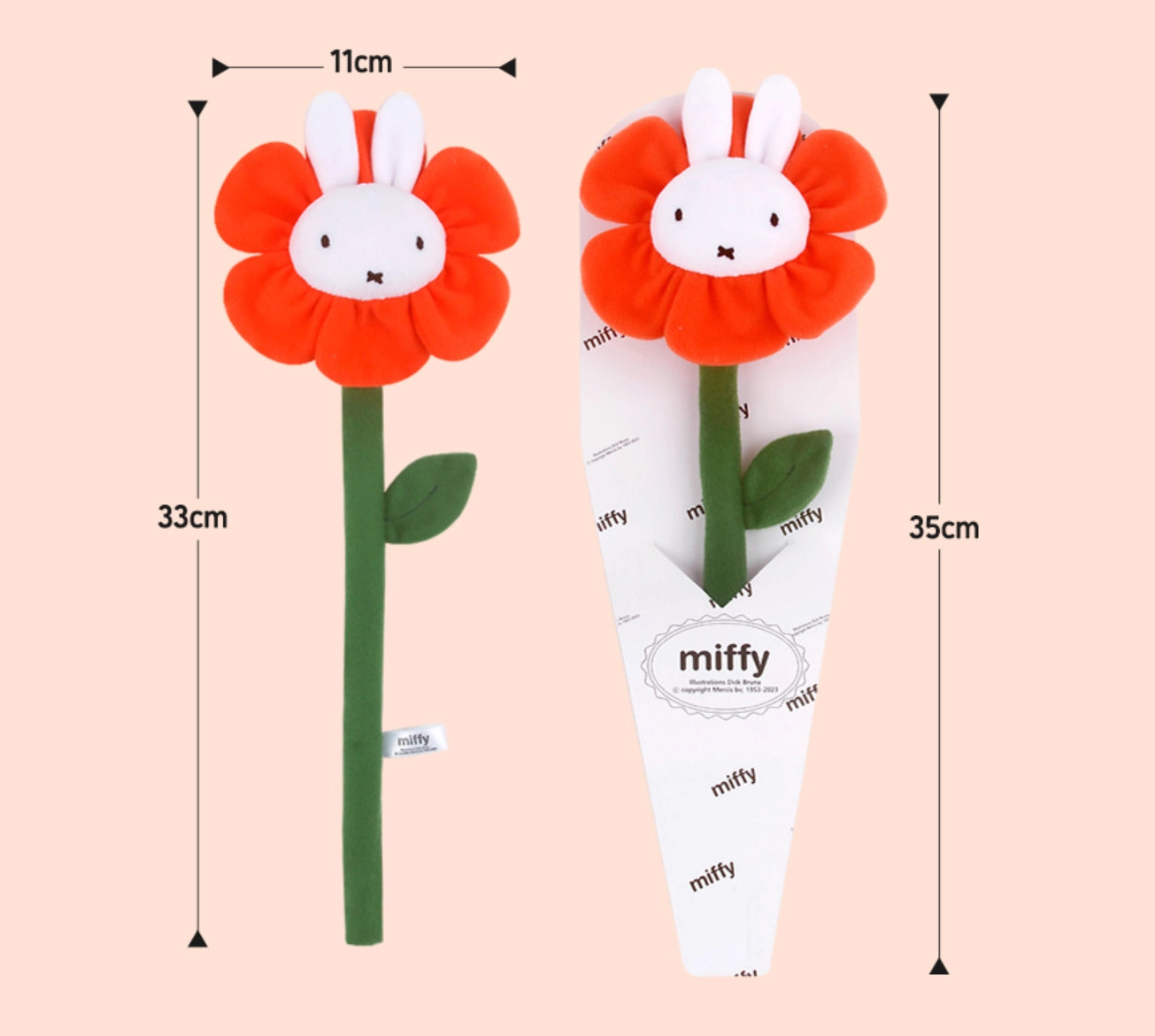 Miffy / Boris Flower Plush