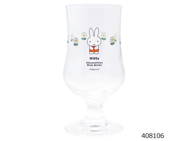 Miffy Flower Retro Float Glass Mug