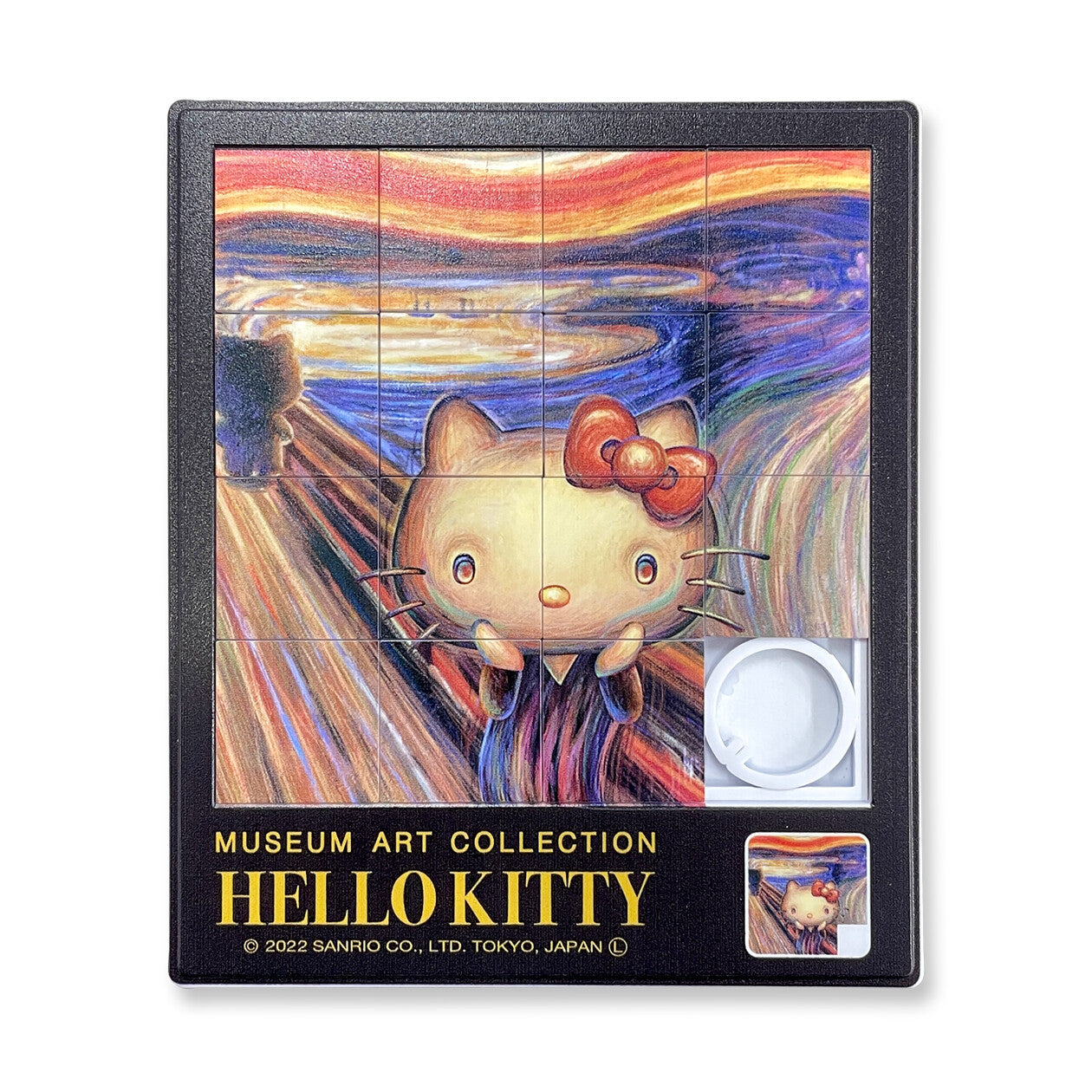 Hello Kitty Munch's Scream Museum Art Slide Puzzle