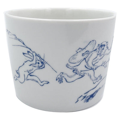 Birds, Beasts and Caricatures Monkey Chasing Japanese Tea Cup