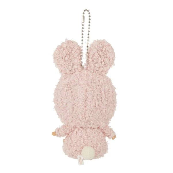 Monchhichi Fluffy Bunny Keychain