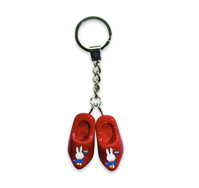 Miffy Wooden Clog Keychain