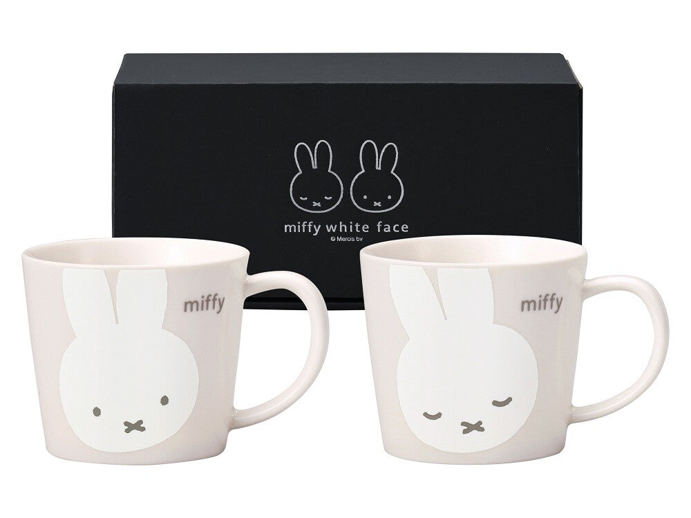 Miffy Face Mug Pair Set